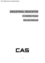 CI-6000A service and calibration